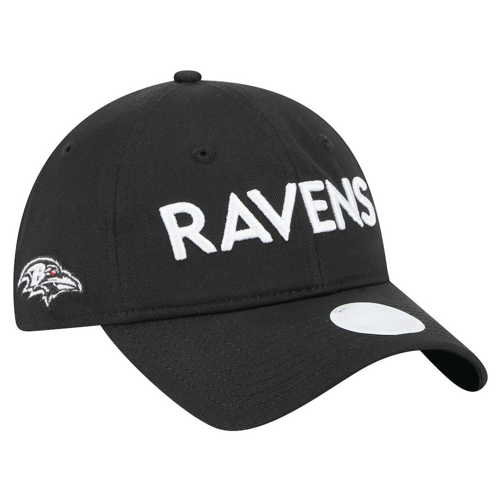 Women's Cece 9TWENTY Adjustable Hat - Baltimore Ravens
