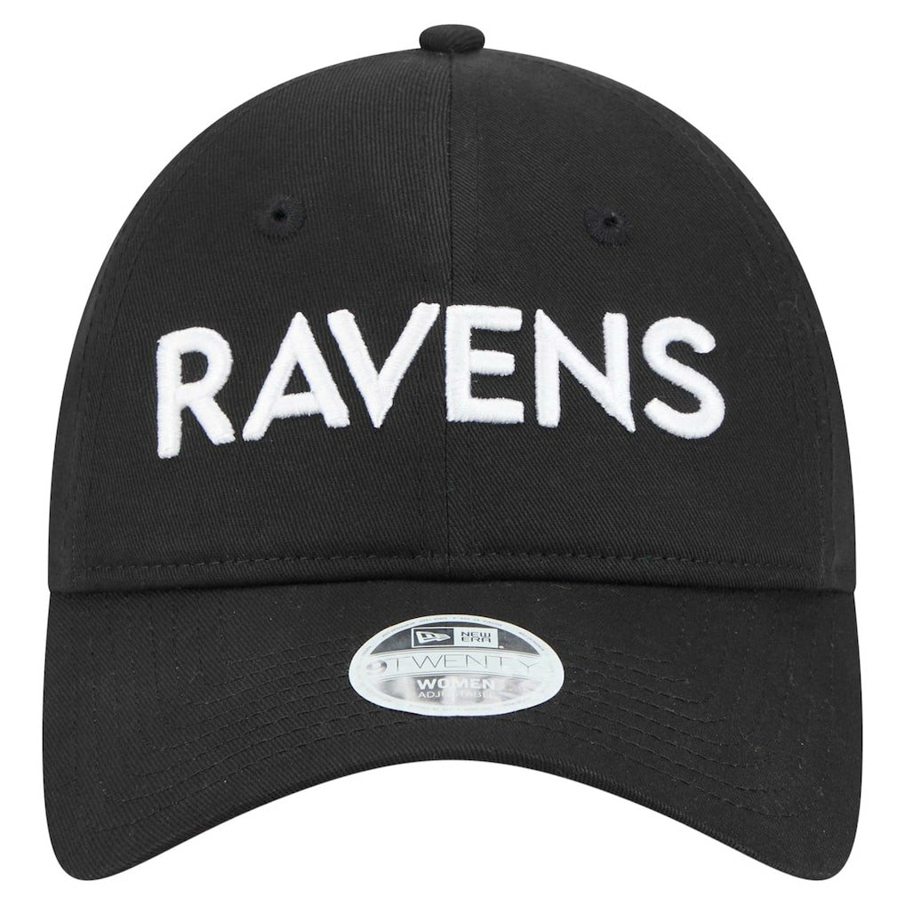 Women's Cece 9TWENTY Adjustable Hat - Baltimore Ravens