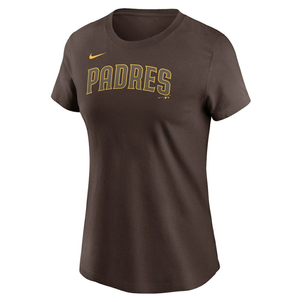 MLB Jackson Merrill San Diego Padres Nike Women's Cooperstown Collection Fuse Name & Number T-Shirt