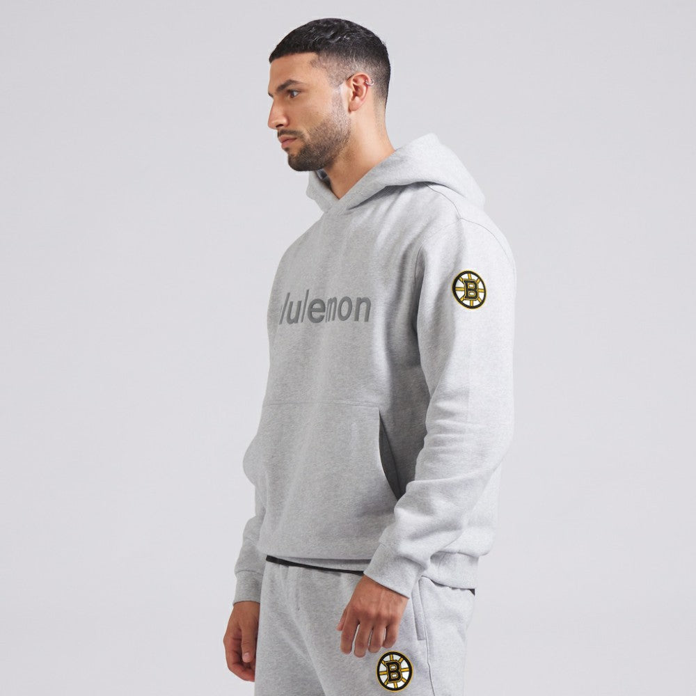 NHL Heathered Silver Drop|Heathered Silver Drop Boston Bruins lululemon Steady State Pullover Hoodie