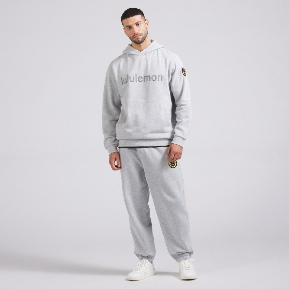 NHL Heathered Silver Drop|Heathered Silver Drop Boston Bruins lululemon Steady State Pullover Hoodie
