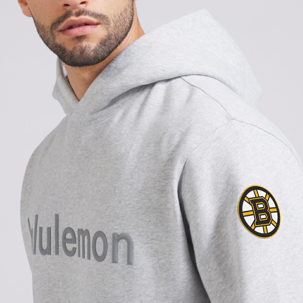 NHL Heathered Silver Drop|Heathered Silver Drop Boston Bruins lululemon Steady State Pullover Hoodie