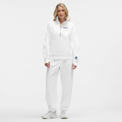 NHL White|White Vancouver Canucks lululemon Women's Scuba Oversized Half Zip Top