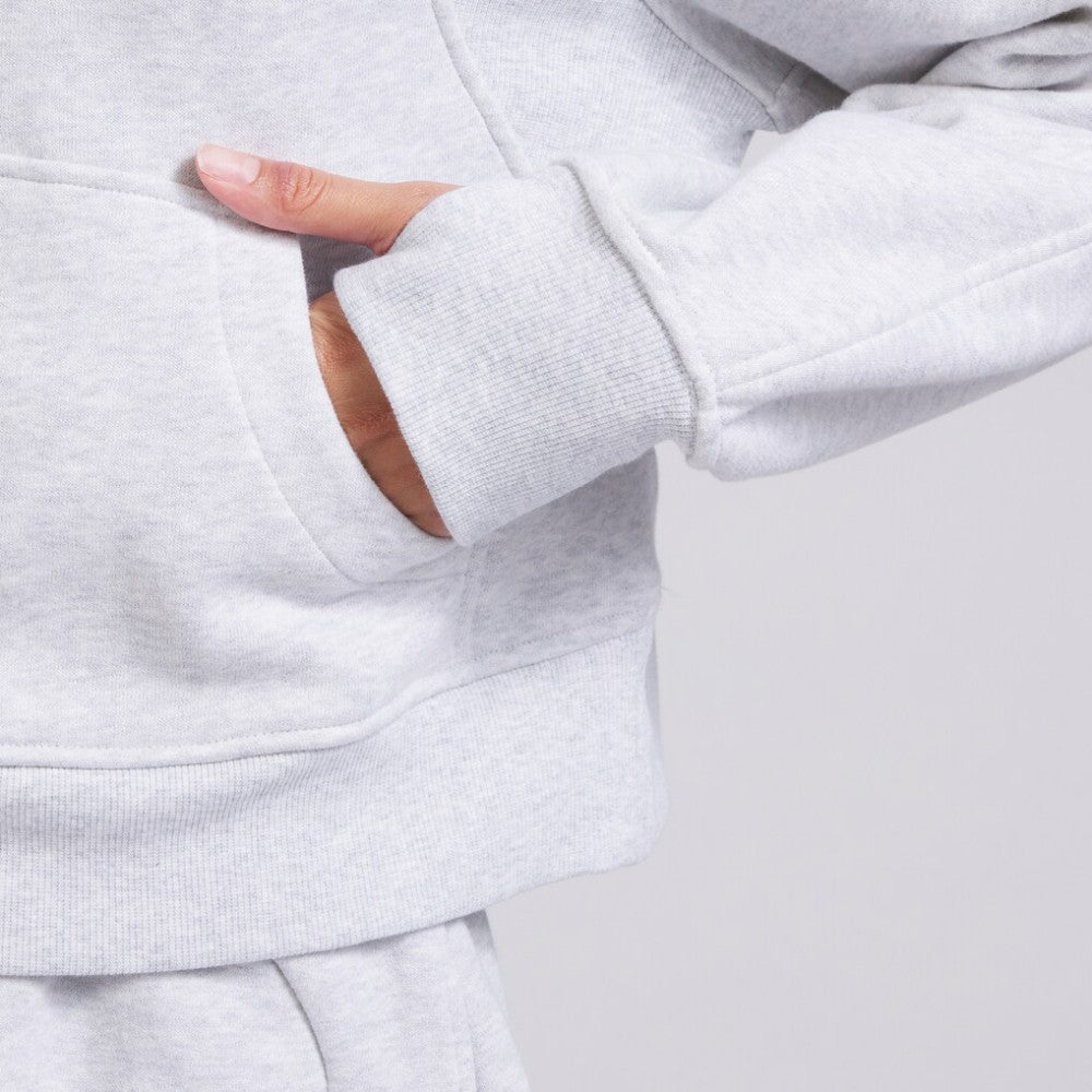 NHL Heather Gray|Heather Gray Vancouver Canucks lululemon Women's Scuba Oversized Half Zip Top