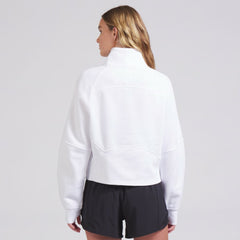 NHL White|White Boston Bruins lululemon Women's Scuba Oversized Half Zip Top
