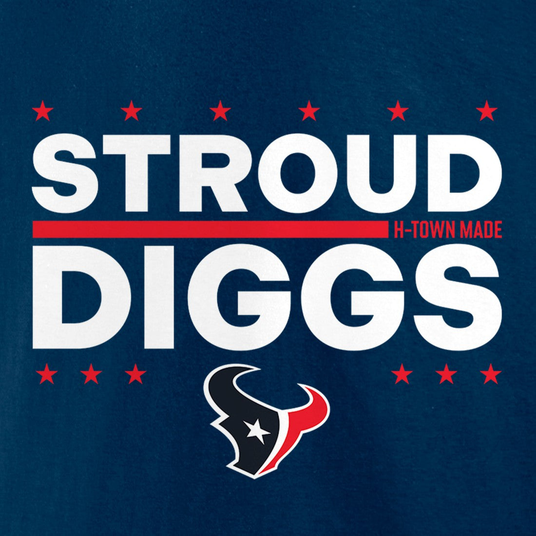 CJ Stroud & Stefon Diggs  Election Players T-Shirt - Houston Texans