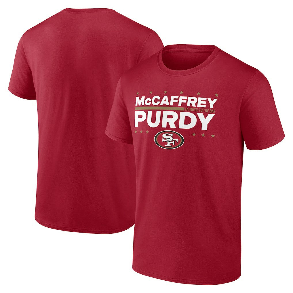 Christian McCaffrey & Brock Purdy  Election Players T-Shirt - San Francisco 49ers