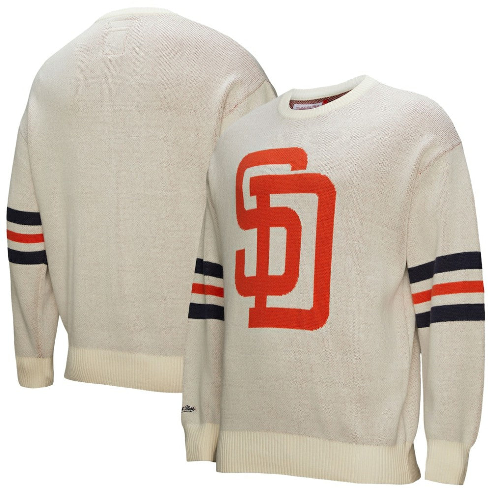 MLB San Diego Padres Mitchell & Ness Retro Pullover Sweater