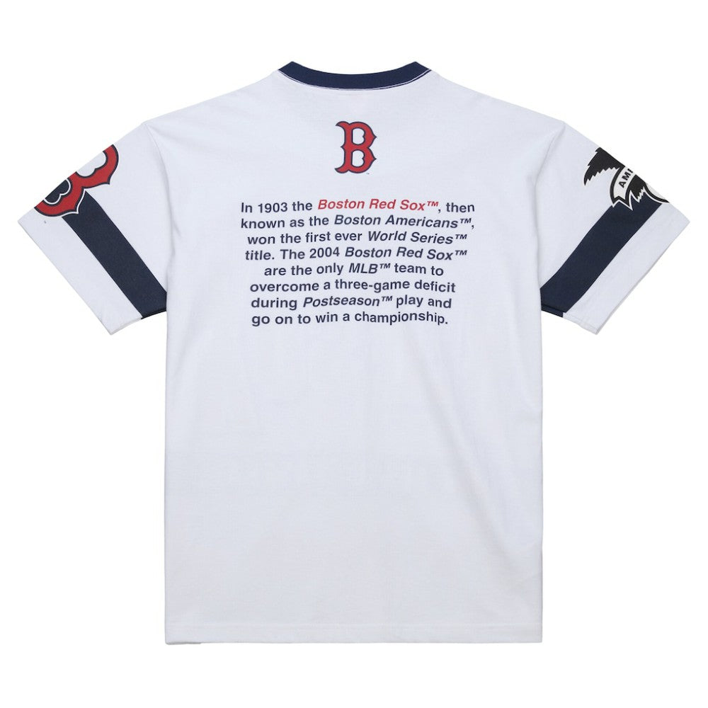 MLB Boston Red Sox Mitchell & Ness Cooperstown Collection Team Origins Premium T-Shirt