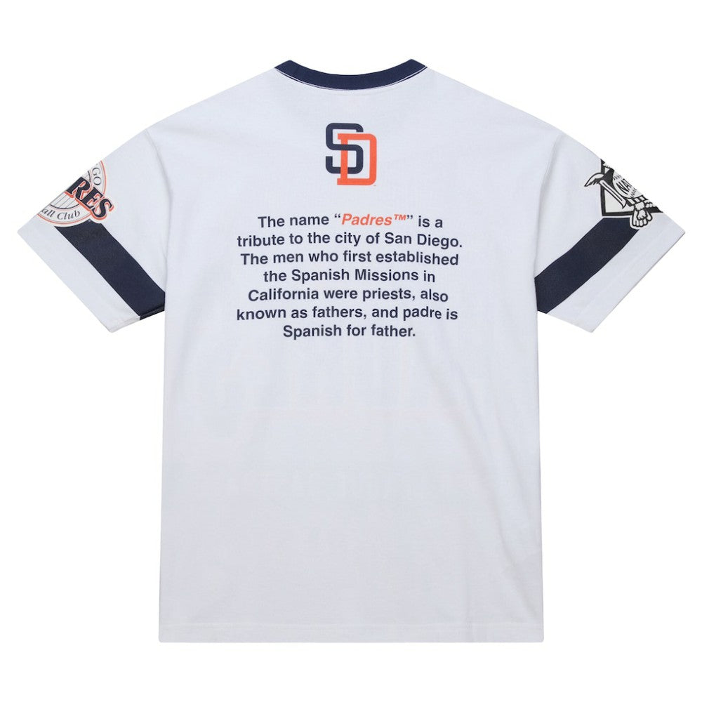 MLB San Diego Padres Mitchell & Ness Cooperstown Collection Team Origins Premium T-Shirt