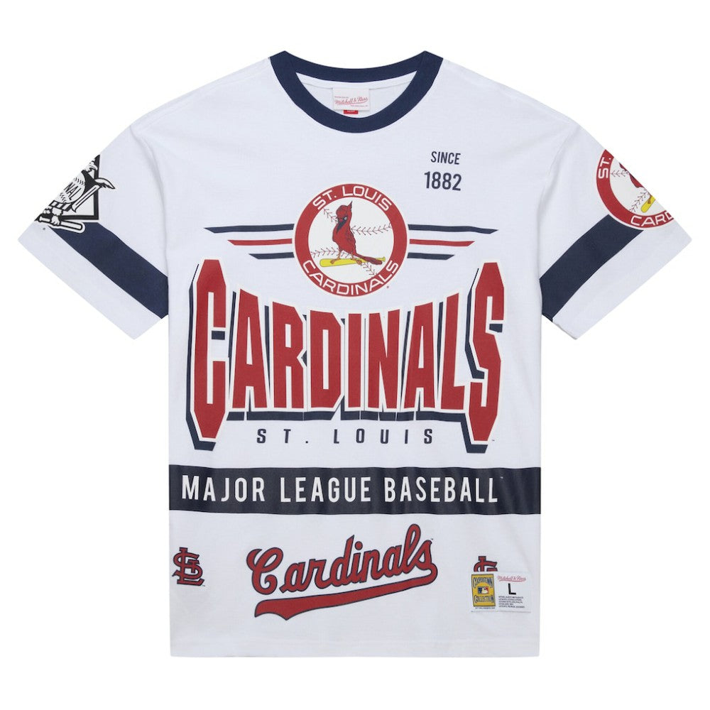 MLB St. Louis Cardinals Mitchell & Ness Cooperstown Collection Team Origins Premium T-Shirt