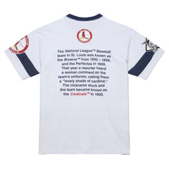 MLB St. Louis Cardinals Mitchell & Ness Cooperstown Collection Team Origins Premium T-Shirt