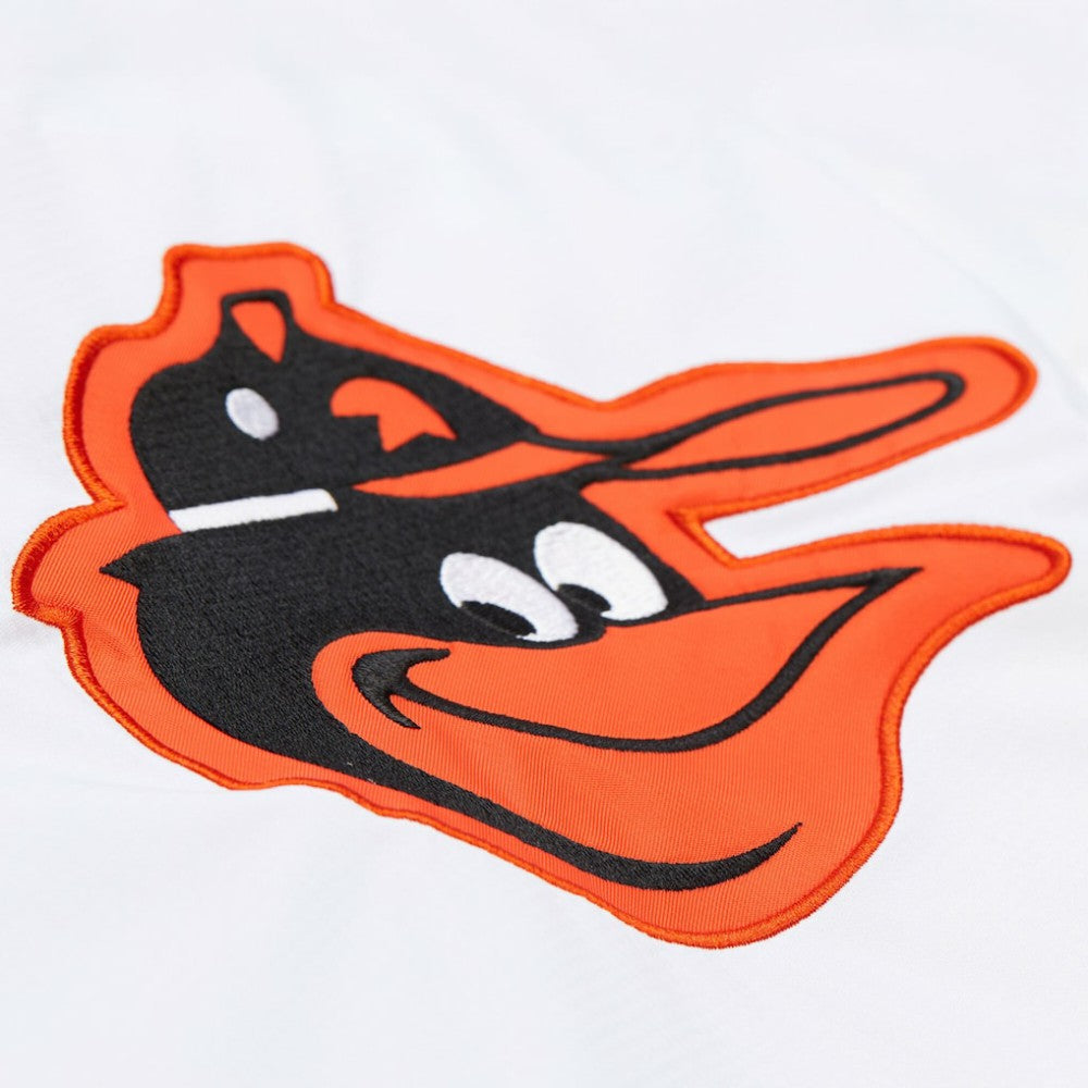 MLB Baltimore Orioles Mitchell & Ness Vintage Full-Snap Hooded Coaches Jacket