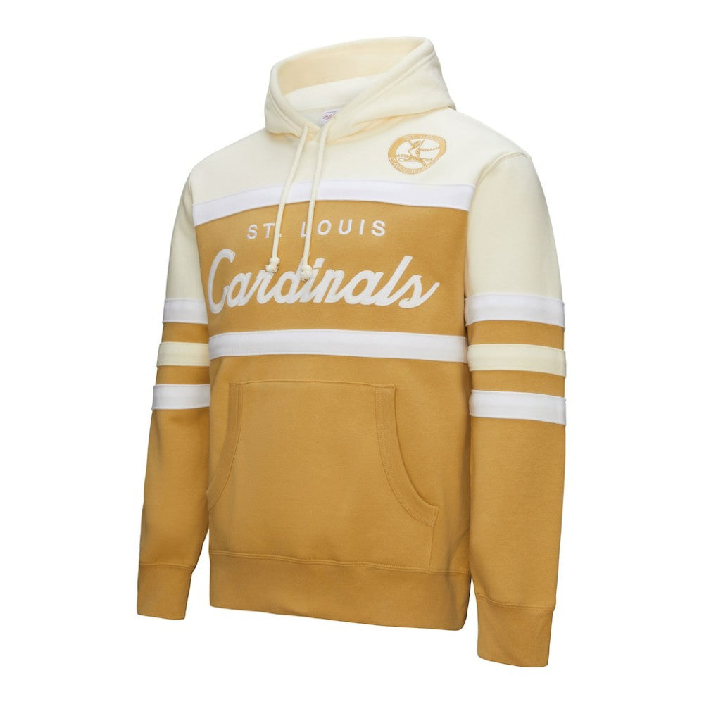 MLB St. Louis Cardinals Mitchell & Ness Head Coach Pullover Hoodie