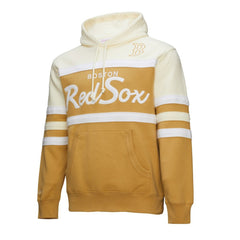 MLB Boston Red Sox Mitchell & Ness Head Coach Pullover Hoodie