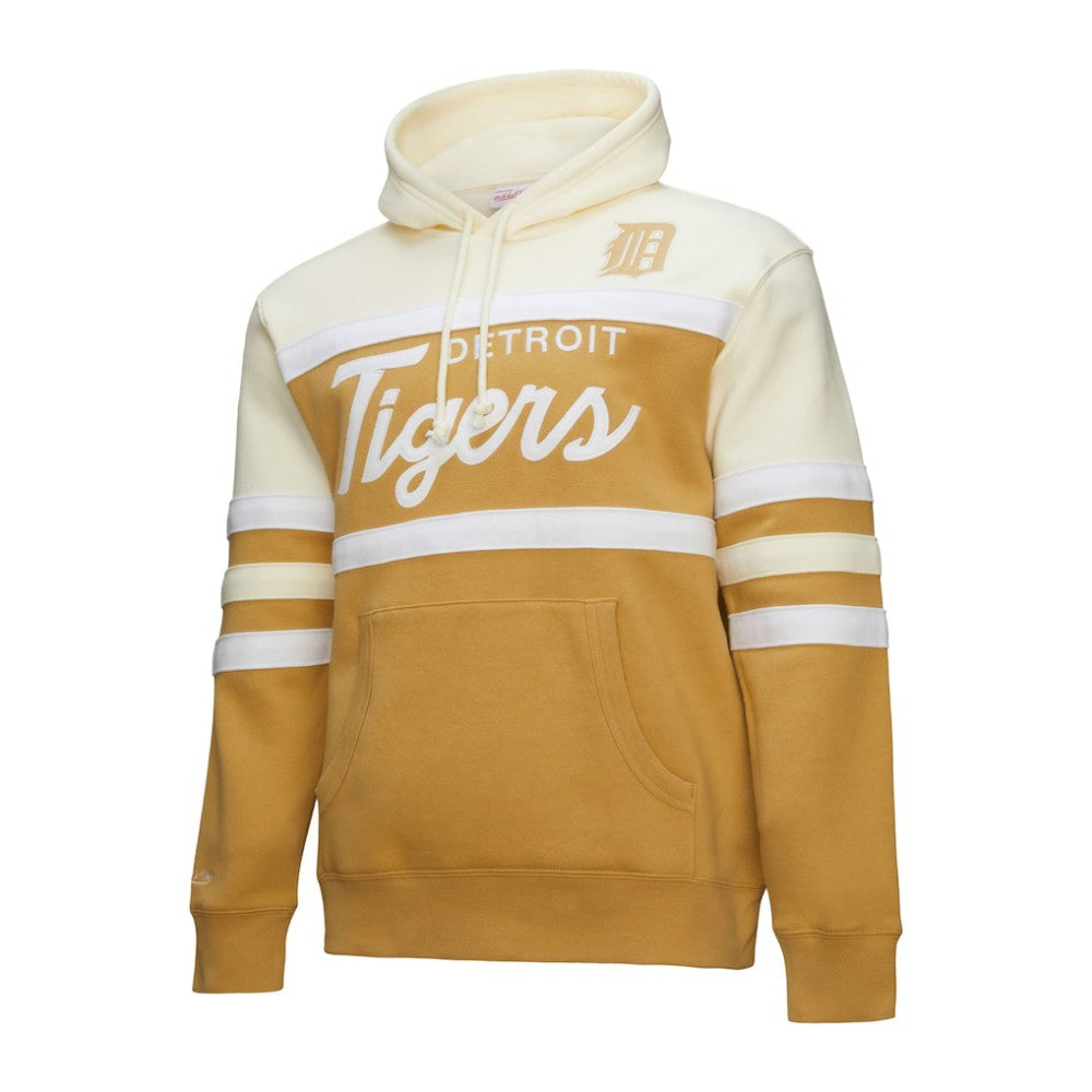 MLB Detroit Tigers Mitchell & Ness Head Coach Pullover Hoodie