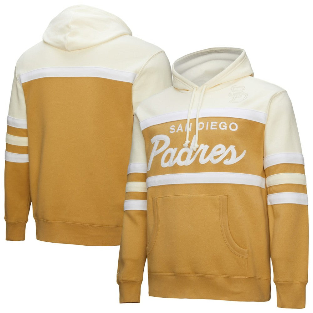 MLB San Diego Padres Mitchell & Ness Head Coach Pullover Hoodie