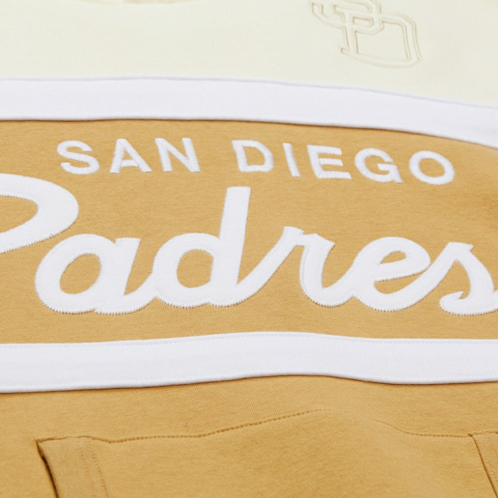 MLB San Diego Padres Mitchell & Ness Head Coach Pullover Hoodie