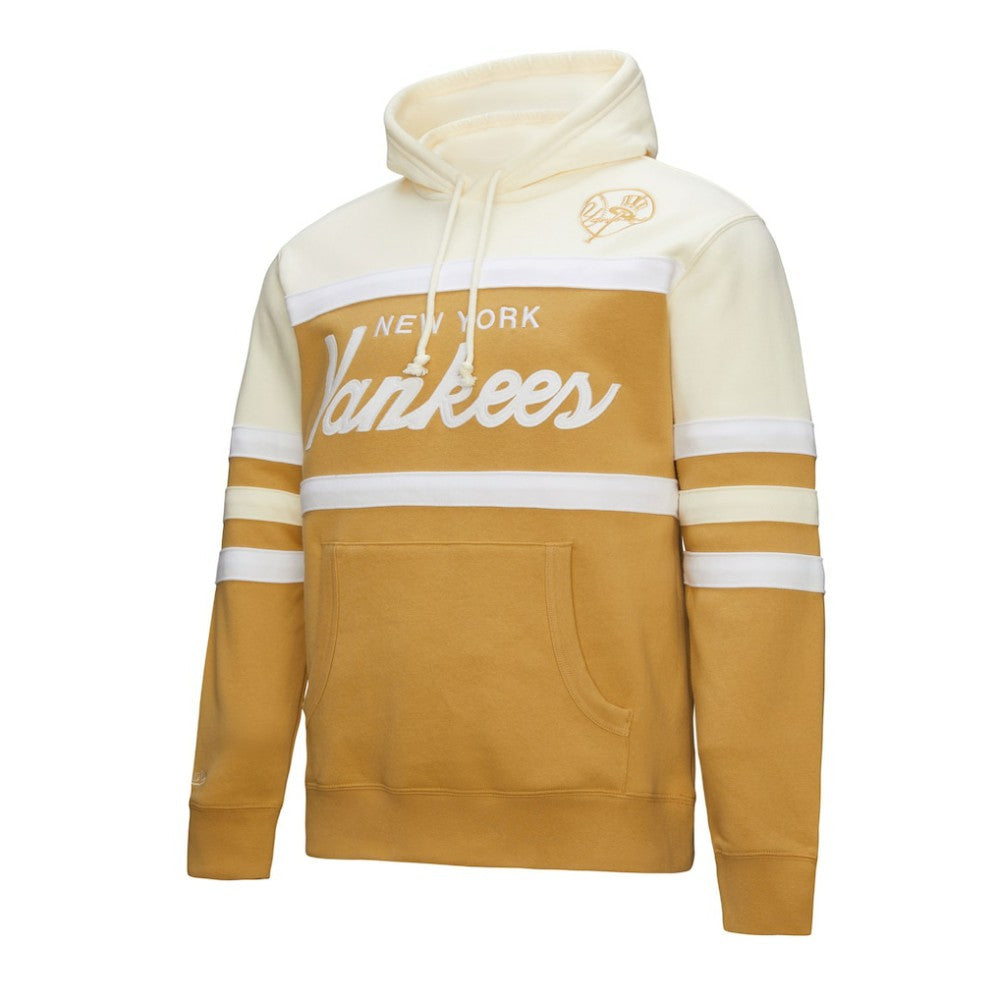 MLB New York Yankees Mitchell & Ness Head Coach Pullover Hoodie
