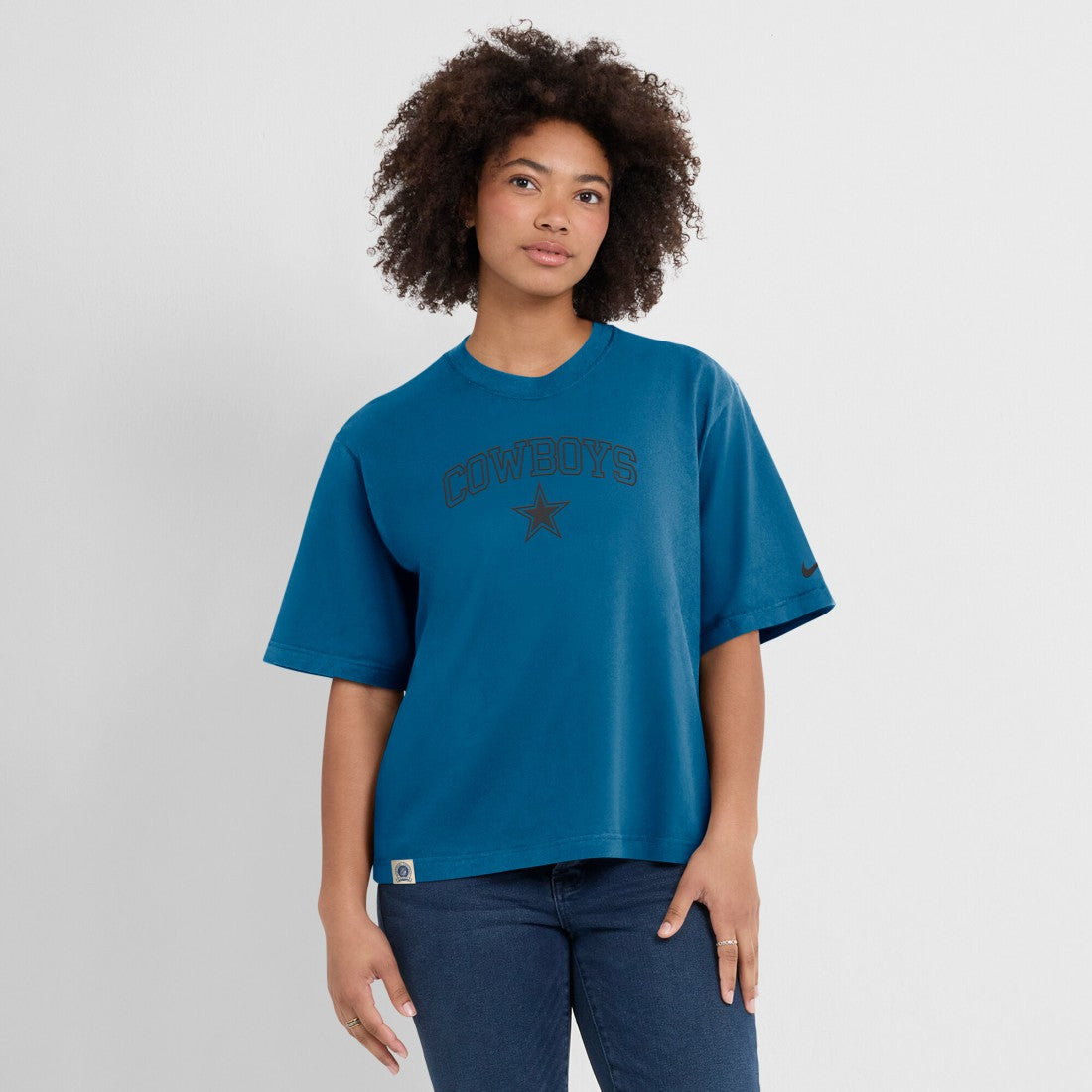 Women's Glory Arch Boxy T-Shirt - Dallas Cowboys