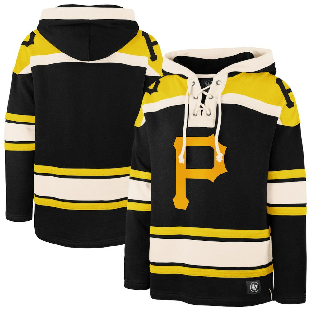 MLB Pittsburgh Pirates '47 Superior Lacer Pullover Hoodie