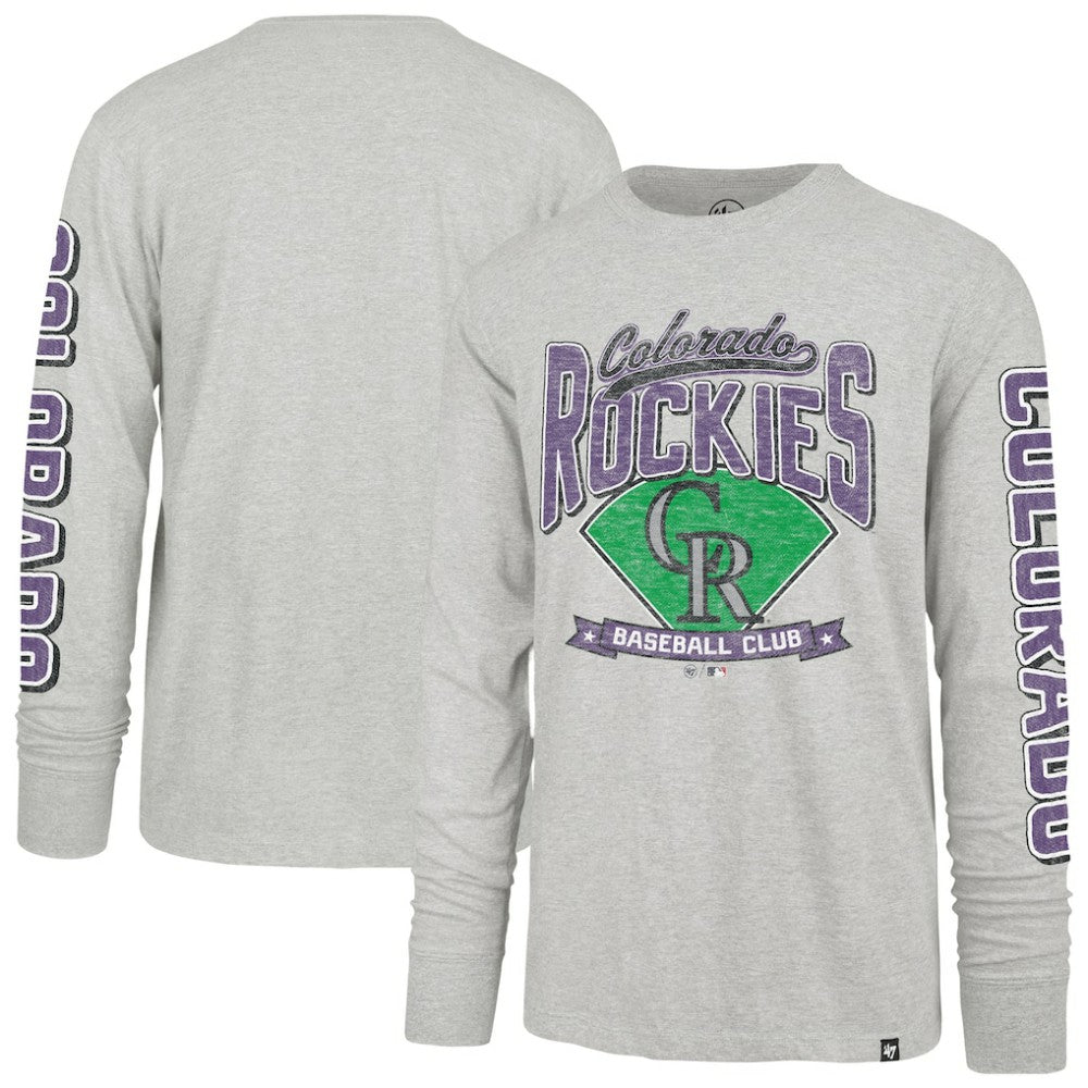 MLB Colorado Rockies '47 Fair Ball Franklin Long Sleeve T-Shirt