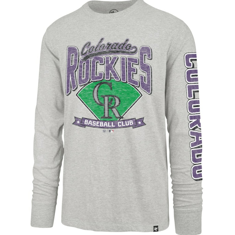 MLB Colorado Rockies '47 Fair Ball Franklin Long Sleeve T-Shirt