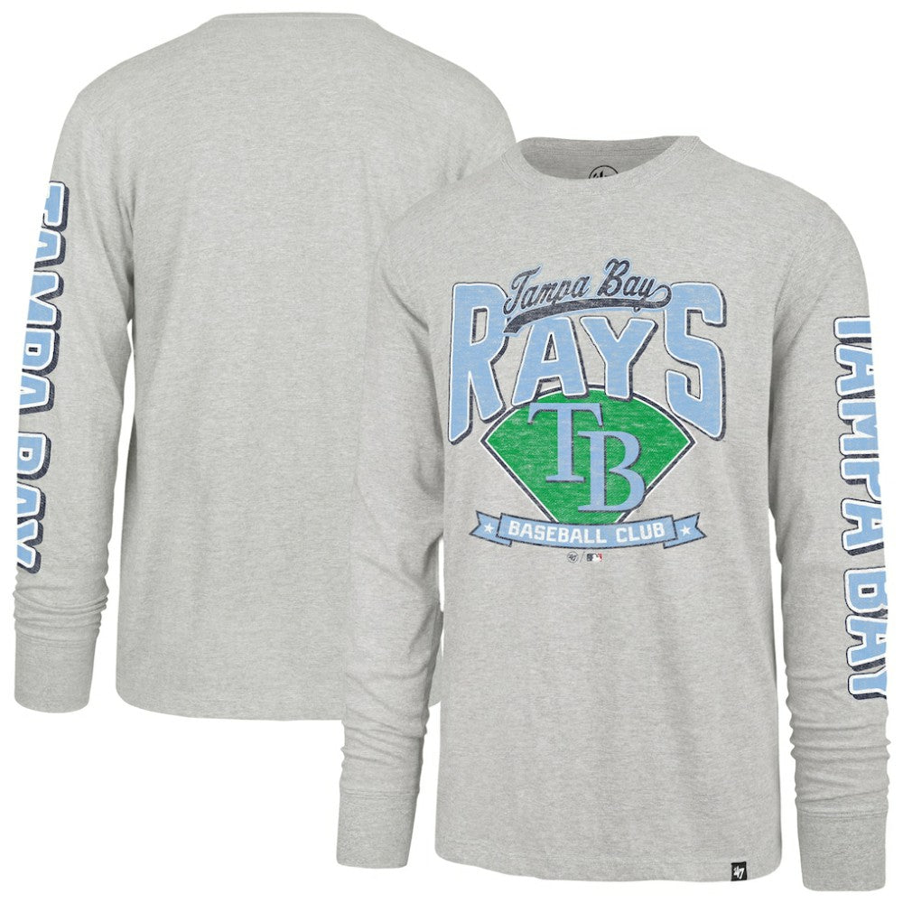 MLB Tampa Bay Rays '47 Fair Ball Franklin Long Sleeve T-Shirt
