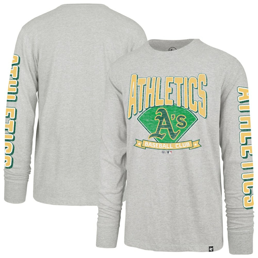 MLB Athletics '47 Fair Ball Franklin Long Sleeve T-Shirt