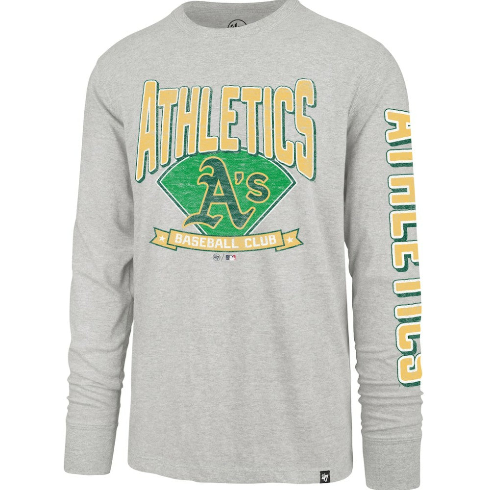 MLB Athletics '47 Fair Ball Franklin Long Sleeve T-Shirt