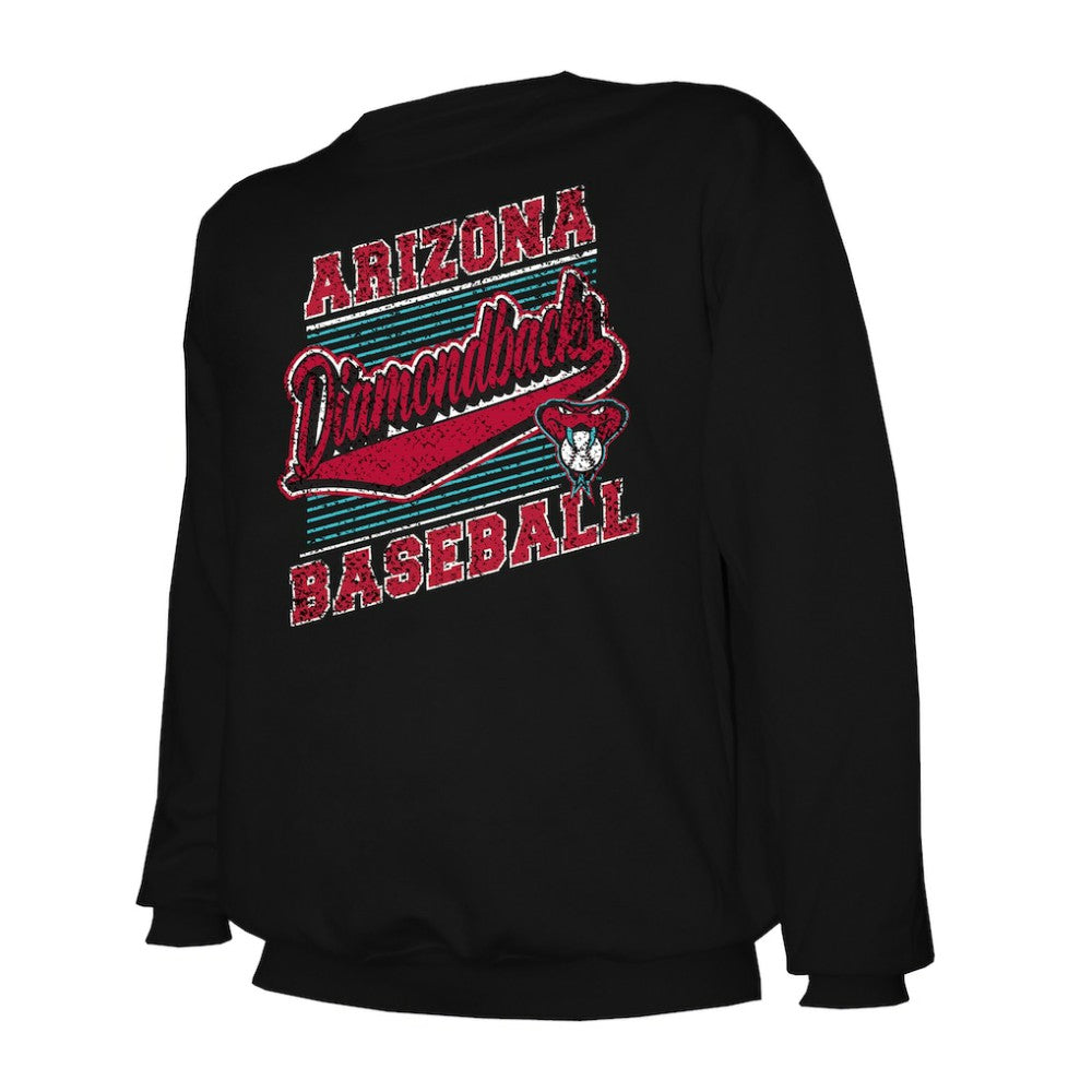 MLB Arizona Diamondbacks Stitches Lightweight Crew Sweatshirt