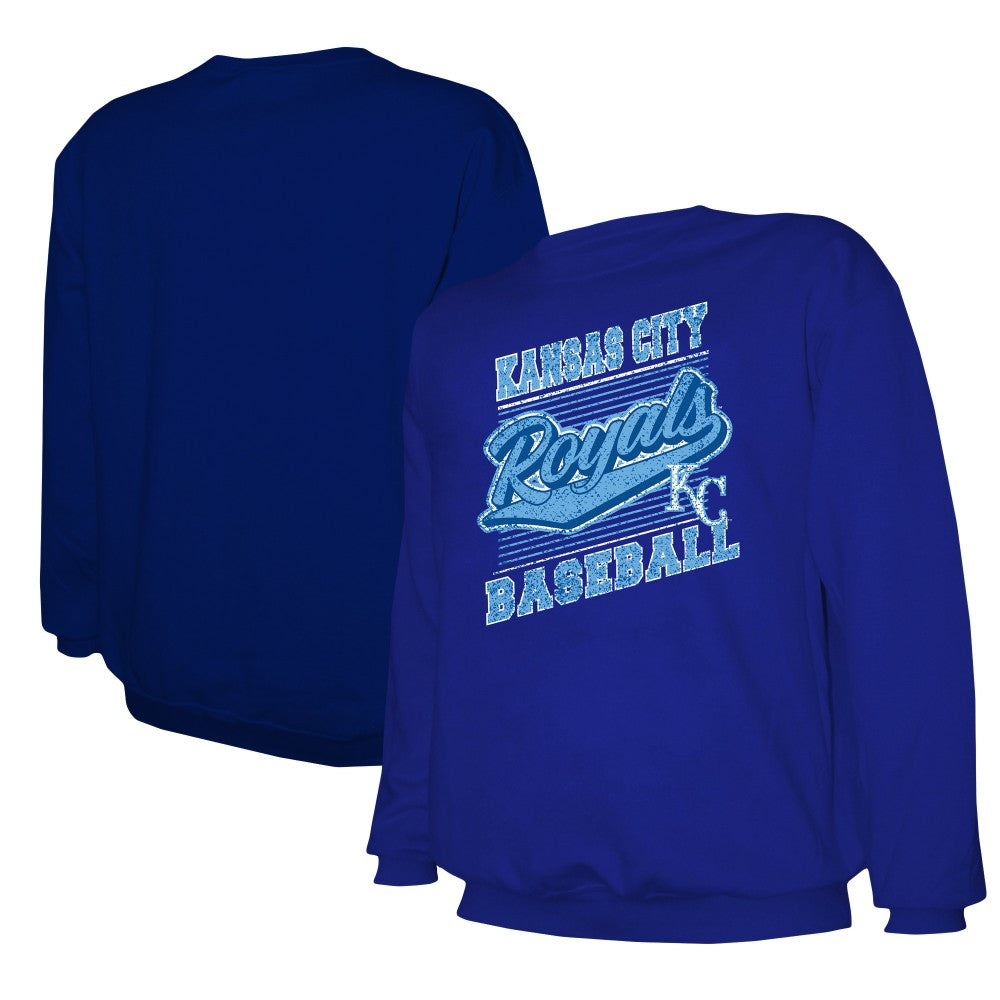MLB Kansas City Royals Stitches Lightweight Crew Sweatshirt