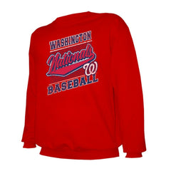 MLB Washington Nationals Stitches Lightweight Crew Sweatshirt