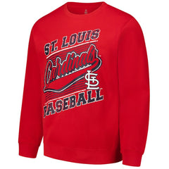 MLB St. Louis Cardinals Stitches Lightweight Crew Sweatshirt