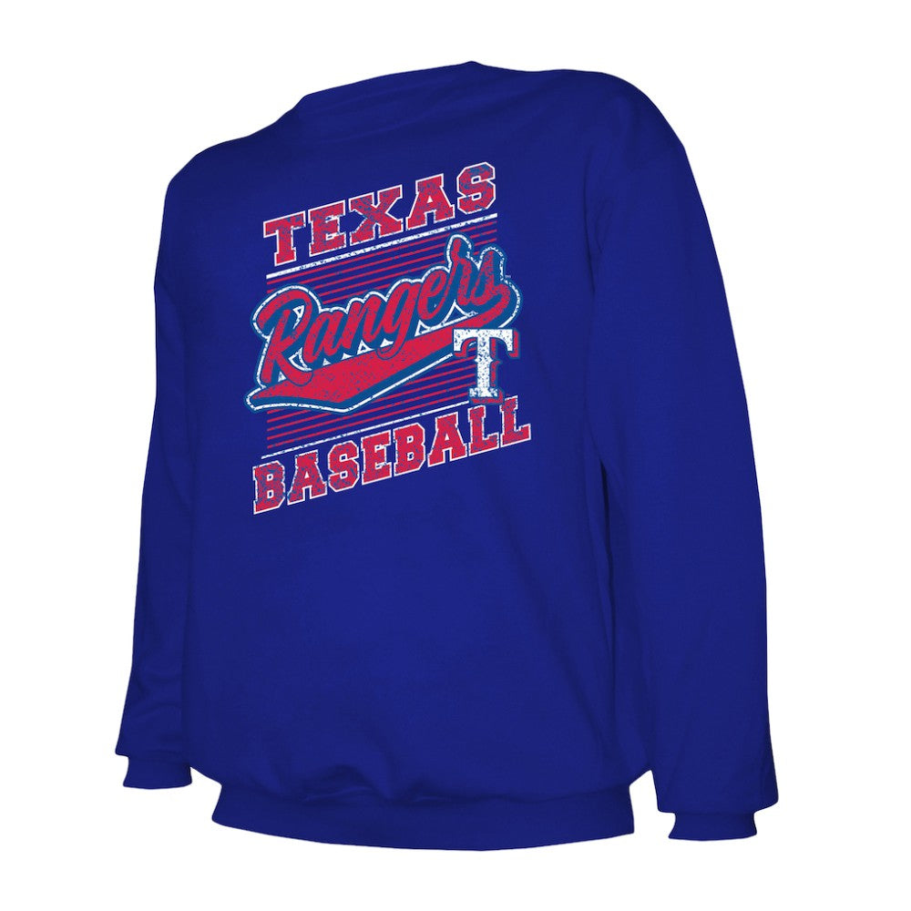 MLB Texas Rangers Stitches Lightweight Crew Sweatshirt
