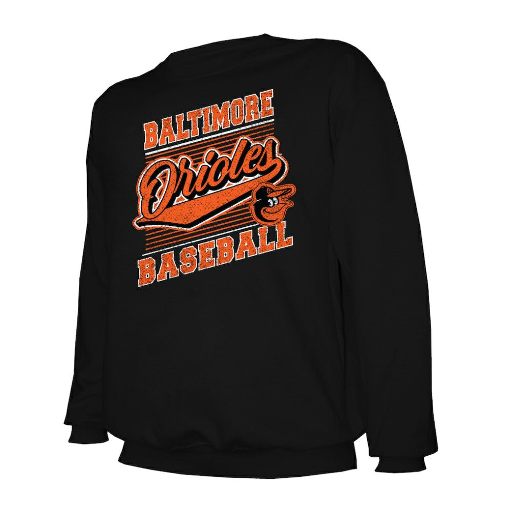 MLB Baltimore Orioles Stitches Lightweight Crew Sweatshirt