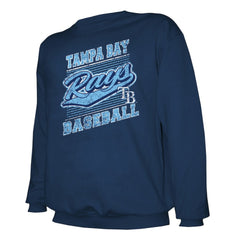 MLB Tampa Bay Rays Stitches Lightweight Crew Sweatshirt