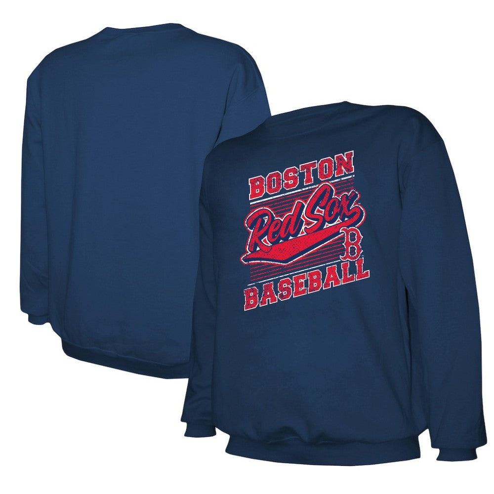 MLB Boston Red Sox Stitches Lightweight Crew Sweatshirt