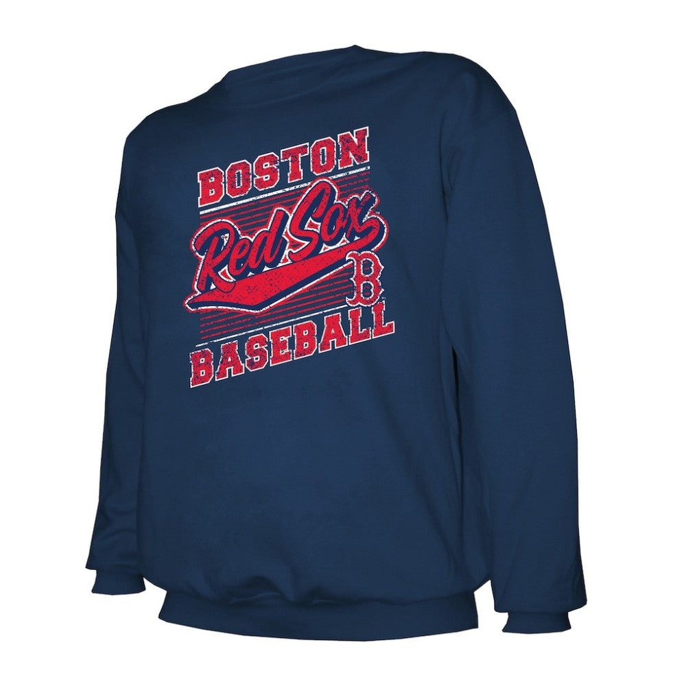 MLB Boston Red Sox Stitches Lightweight Crew Sweatshirt
