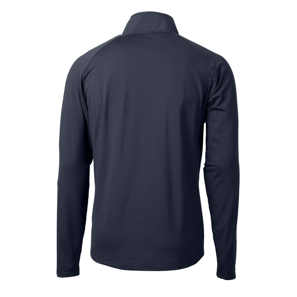MLB Kansas City Royals Cutter & Buck Adapt Eco Knit Hybrid Recycled Quarter-Zip Pullover Top