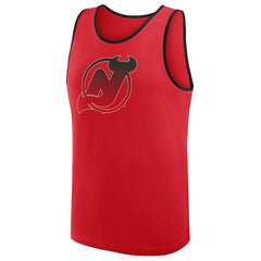 NHL Red New Jersey Devils Logo Athletic Unmatched Success Tank Top