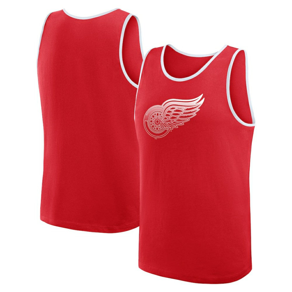 NHL Red Detroit Red Wings Logo Athletic Unmatched Success Tank Top