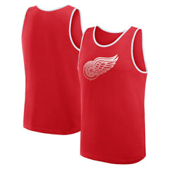NHL Red Detroit Red Wings Logo Athletic Unmatched Success Tank Top