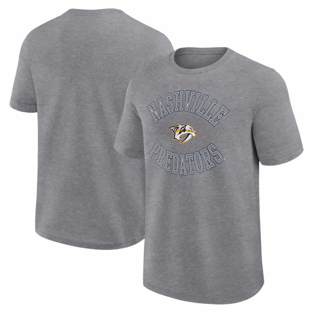 NHL Heather Gray Nashville Predators Logo Athletic Success T-Shirt