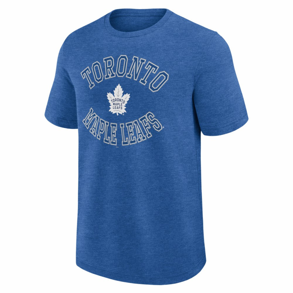 NHL Heather Blue Toronto Maple Leafs Logo Athletic Success T-Shirt