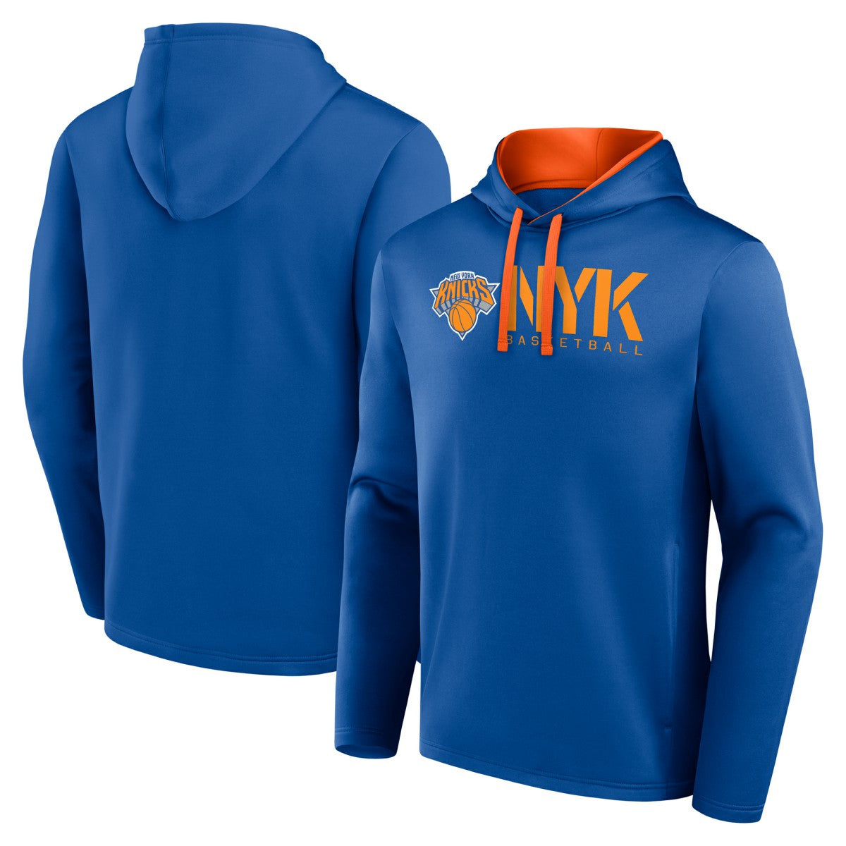 NBA New York Knicks Logo Athletic Head Start Pullover Hoodie