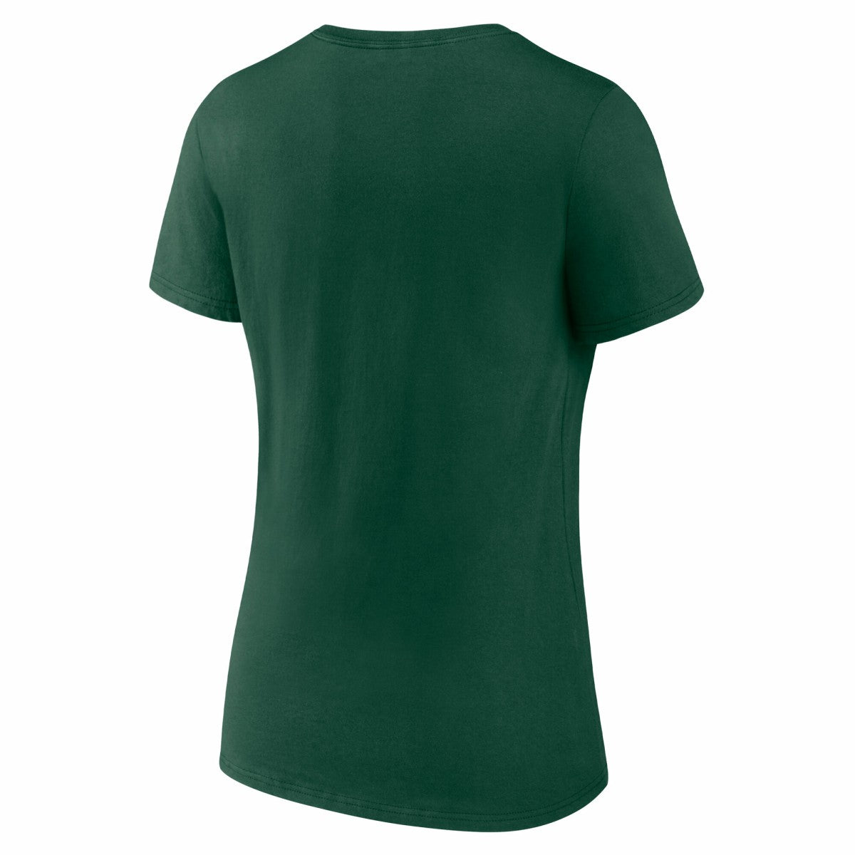 NBA Milwaukee Bucks Logo Athletic Women's Unrivaled V-Neck T-Shirt