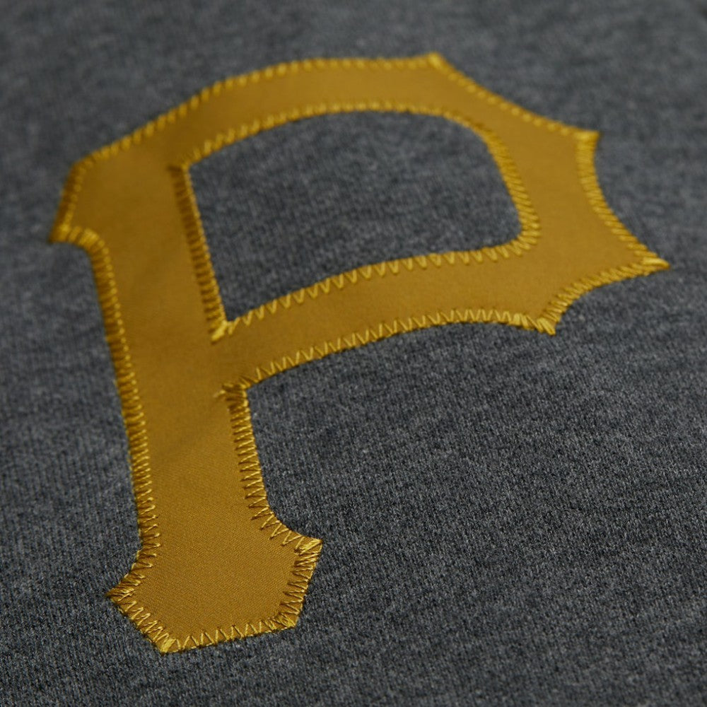 MLB Roberto Clemente Pittsburgh Pirates Mitchell & Ness Legends Collection Vintage Logo Name & Number Fleece Pullover Sweatshirt