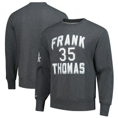 MLB Frank Thomas Chicago White Sox Mitchell & Ness Legends Collection Vintage Logo Name & Number Fleece Pullover Sweatshirt