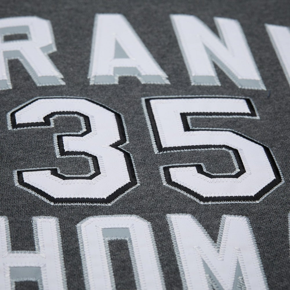 MLB Frank Thomas Chicago White Sox Mitchell & Ness Legends Collection Vintage Logo Name & Number Fleece Pullover Sweatshirt